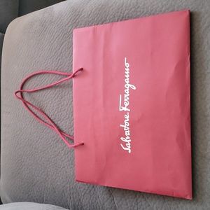 COPY - Salvatore Ferragamo Red Shopping Bag